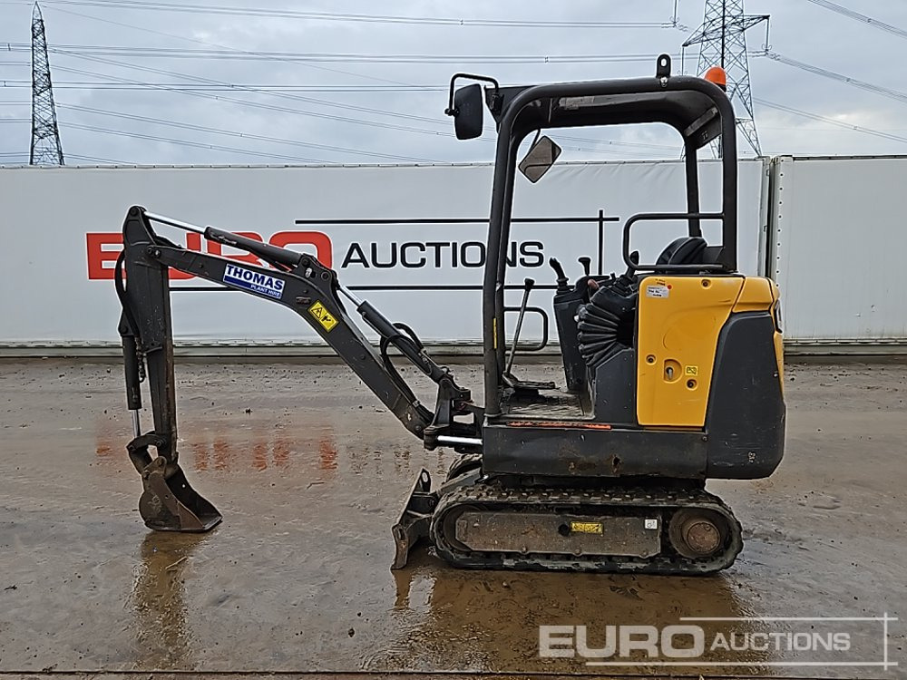 2017 Volvo EC15D - Mini excavator: Foto 2 2017 Volvo EC15D - Mini excavator: Foto 2
