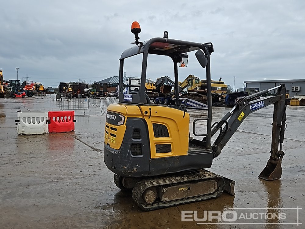 2017 Volvo EC15D - Mini excavator: Foto 5 2017 Volvo EC15D - Mini excavator: Foto 5
