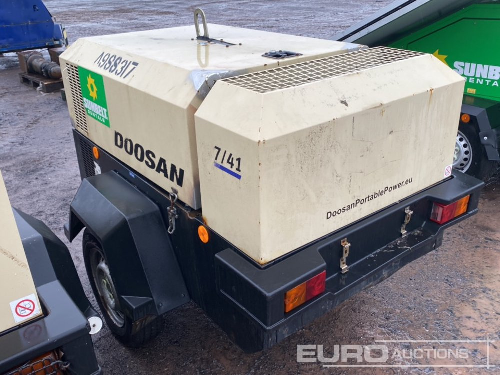 2018 Doosan 741 - Compresor de aer: Foto 2 2018 Doosan 741 - Compresor de aer: Foto 2