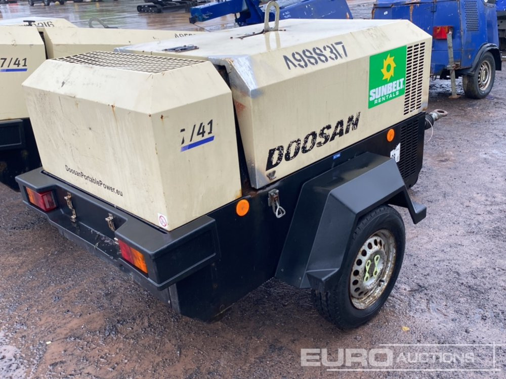 2018 Doosan 741 - Compresor de aer: Foto 3 2018 Doosan 741 - Compresor de aer: Foto 3