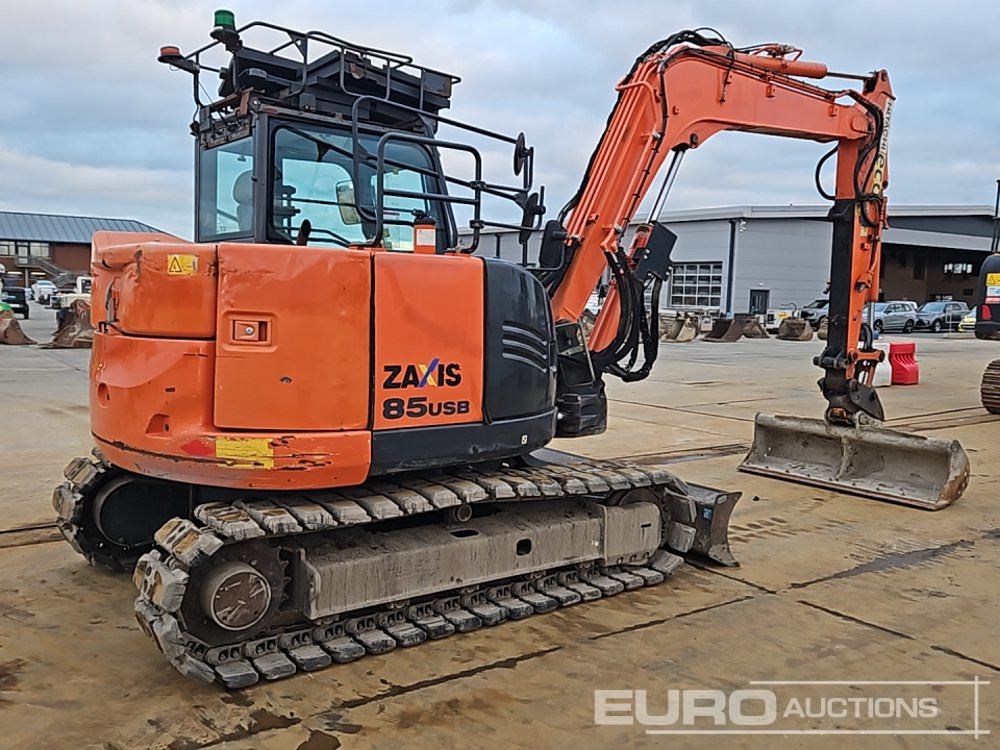 2018 Hitachi ZX85USB-5A - Mini excavator: Foto 5 2018 Hitachi ZX85USB-5A - Mini excavator: Foto 5