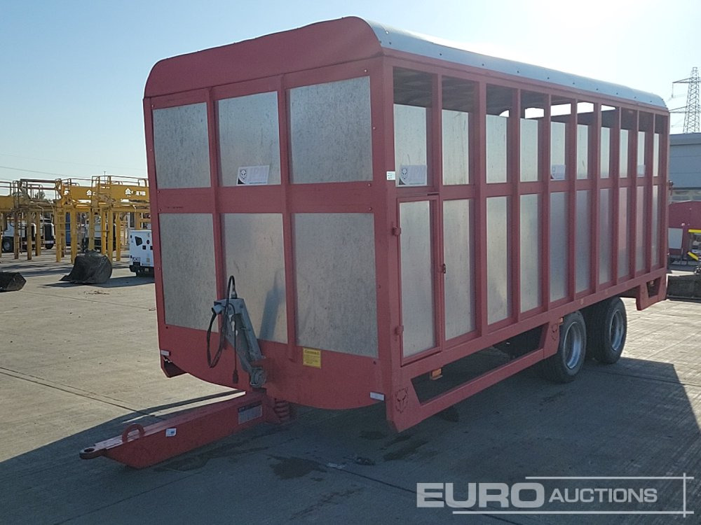 2018 JPM 16 Ton Twin Axle Sprung Draw Bar Livestock Trailer - Remorcă agricolă: Foto 2 2018 JPM 16 Ton Twin Axle Sprung Draw Bar Livestock Trailer - Remorcă agricolă: Foto 2