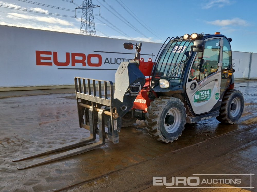 2018 Manitou MT420H - Stivuitor telescopic: Foto 1 2018 Manitou MT420H - Stivuitor telescopic: Foto 1