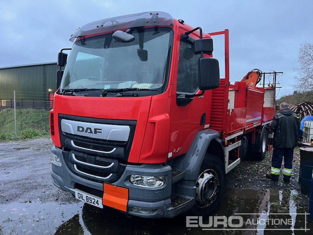 2019 DAF LF260 - Camion platformă: Foto 1 2019 DAF LF260 - Camion platformă: Foto 1