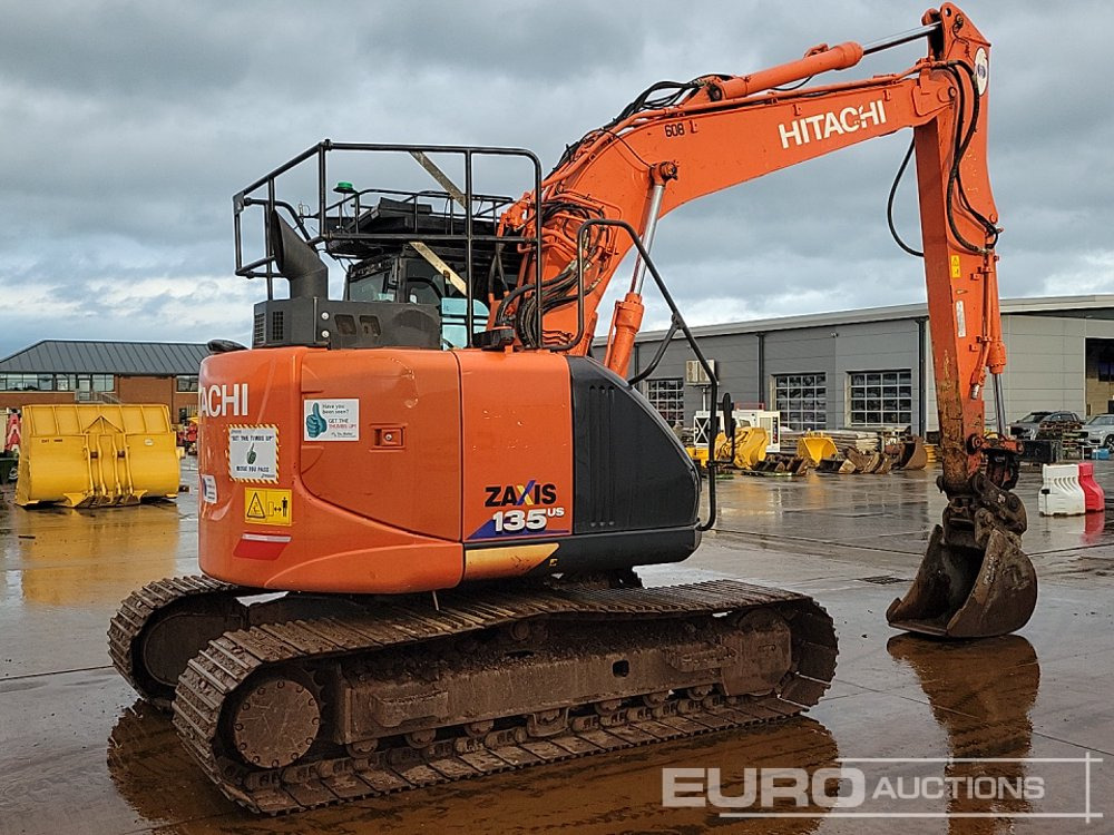 2019 Hitachi ZX135US-6 - Excavator pe şenile: Foto 5 2019 Hitachi ZX135US-6 - Excavator pe şenile: Foto 5