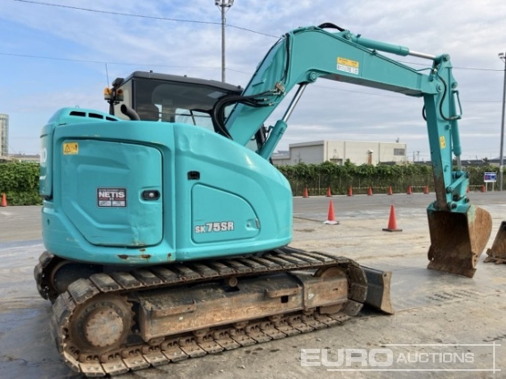 2019 Kobelco SK75SR-7 - Mini excavator: Foto 3 2019 Kobelco SK75SR-7 - Mini excavator: Foto 3