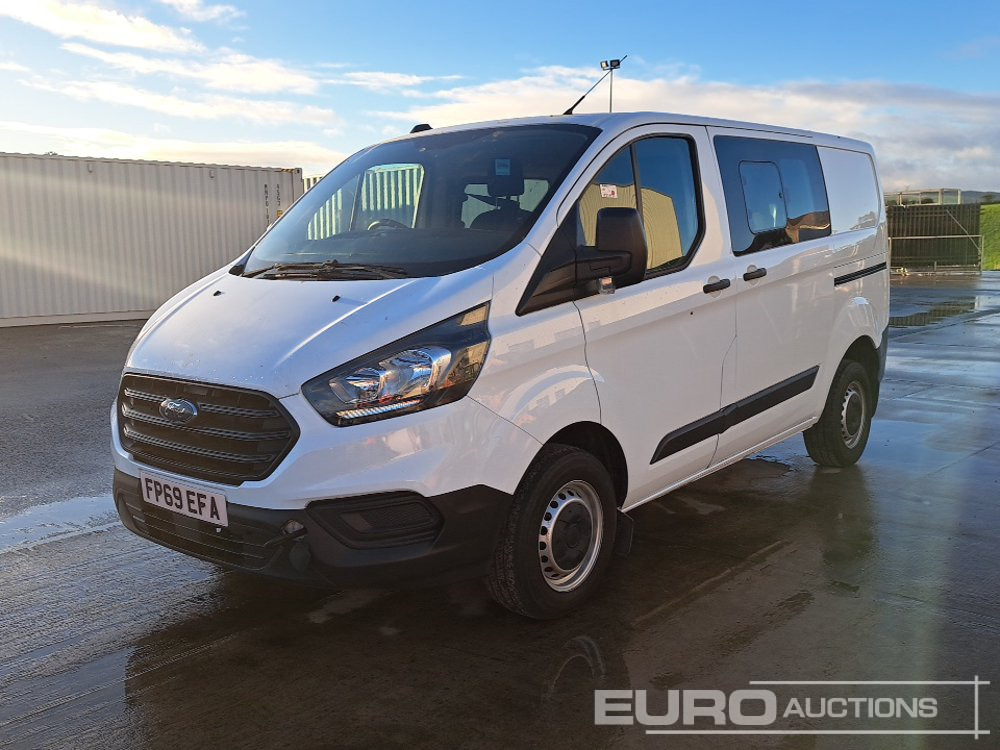 2020 Ford Transit Custom 300 - Autoutilitară cabină dublă: Foto 1 2020 Ford Transit Custom 300 - Autoutilitară cabină dublă: Foto 1