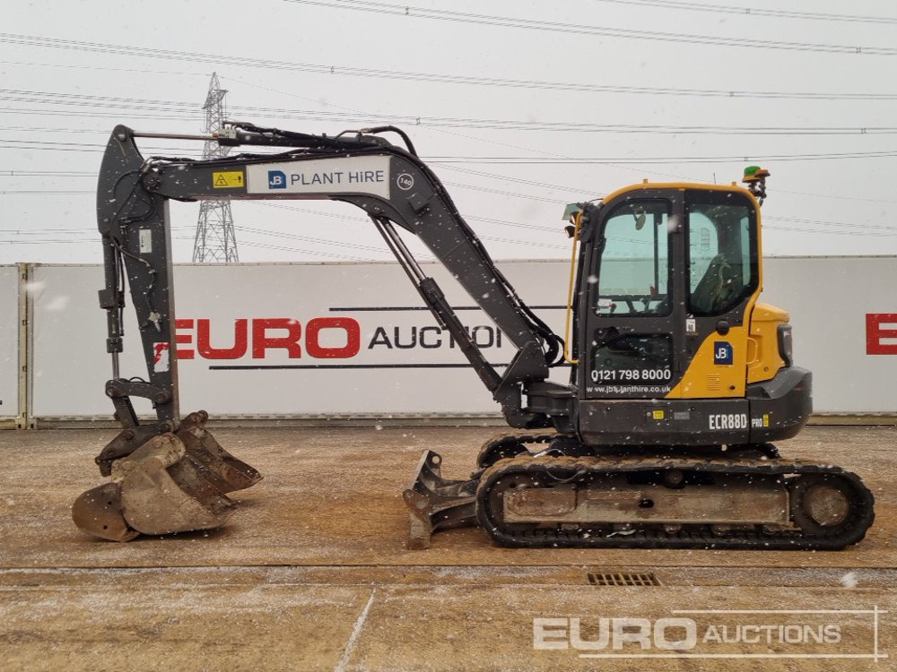 2020 Volvo ECR88D - Mini excavator: Foto 2 2020 Volvo ECR88D - Mini excavator: Foto 2