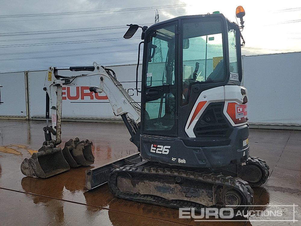 2021 Bobcat E26 - Mini excavator: Foto 3 2021 Bobcat E26 - Mini excavator: Foto 3