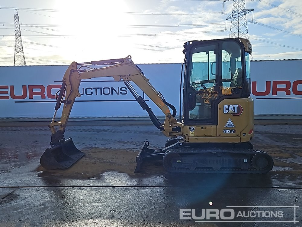 2021 CAT 302.7CR - Mini excavator: Foto 2 2021 CAT 302.7CR - Mini excavator: Foto 2