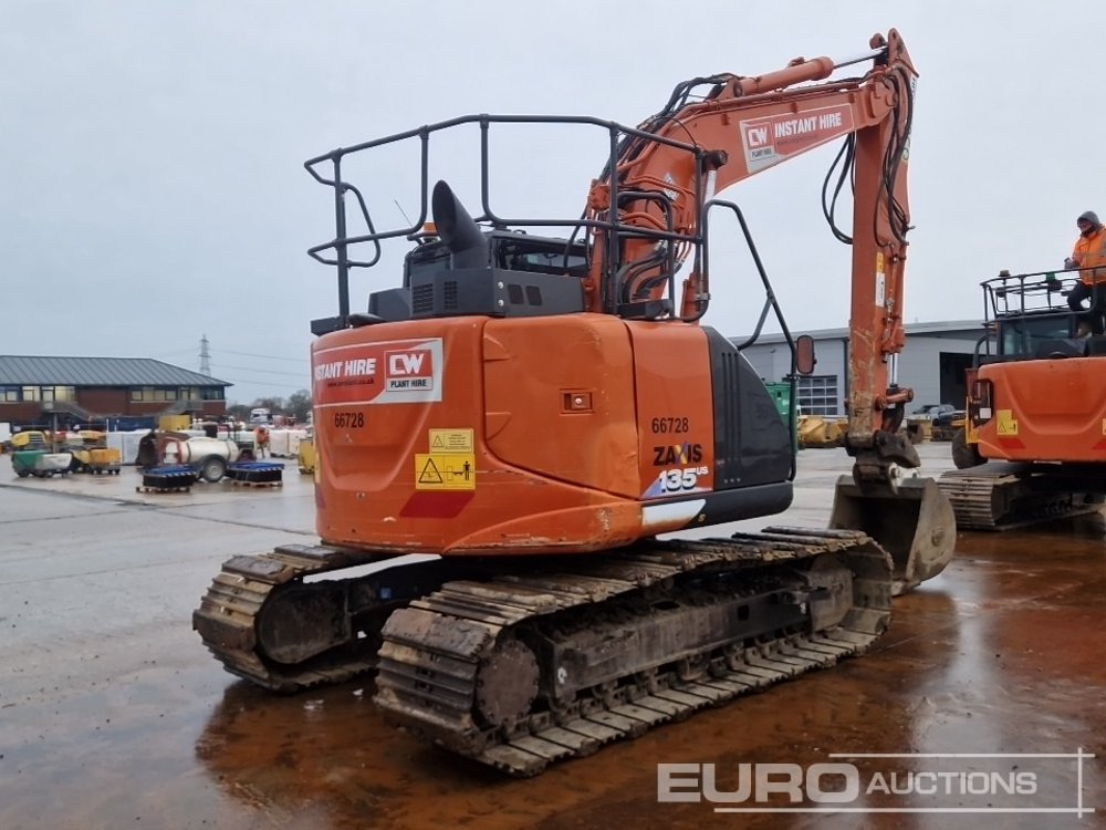 2021 Hitachi ZX135US-6 - Excavator pe şenile: Foto 5 2021 Hitachi ZX135US-6 - Excavator pe şenile: Foto 5