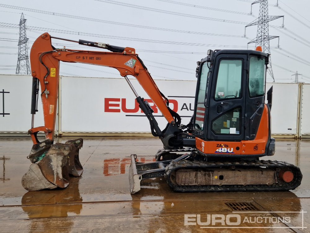 2021 Hitachi ZX48U-6 CLR - Mini excavator: Foto 2 2021 Hitachi ZX48U-6 CLR - Mini excavator: Foto 2