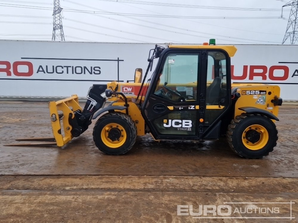 2021 JCB 525-60 Hi Viz - Stivuitor telescopic: Foto 2 2021 JCB 525-60 Hi Viz - Stivuitor telescopic: Foto 2