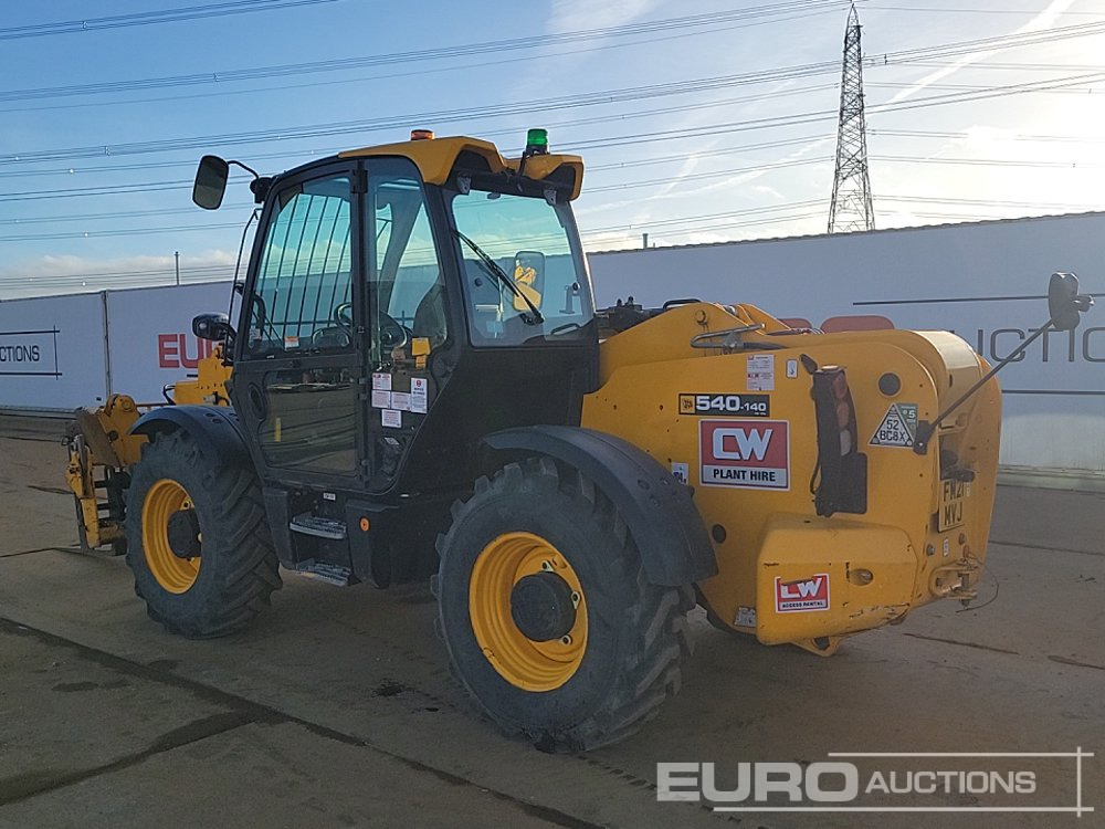 2021 JCB 540-140 Hi Viz - Stivuitor telescopic: Foto 3 2021 JCB 540-140 Hi Viz - Stivuitor telescopic: Foto 3