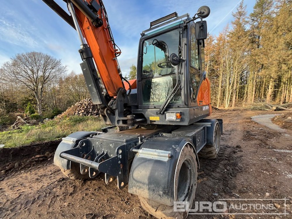 2022 Doosan DX100W-7 - Excavator pe roţi: Foto 1 2022 Doosan DX100W-7 - Excavator pe roţi: Foto 1