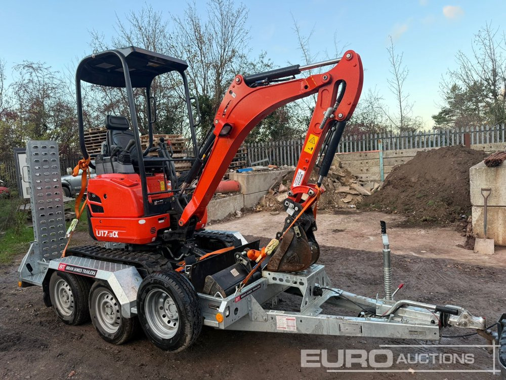 2025 Kubota U17-3A - Mini excavator: Foto 1 2025 Kubota U17-3A - Mini excavator: Foto 1