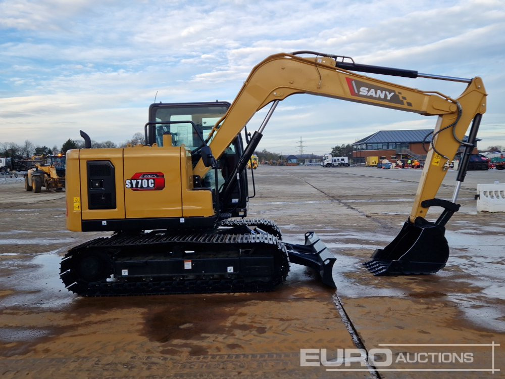 Mini excavator 2025 Sany SY70C: Foto 6 Mini excavator 2025 Sany SY70C: Foto 6