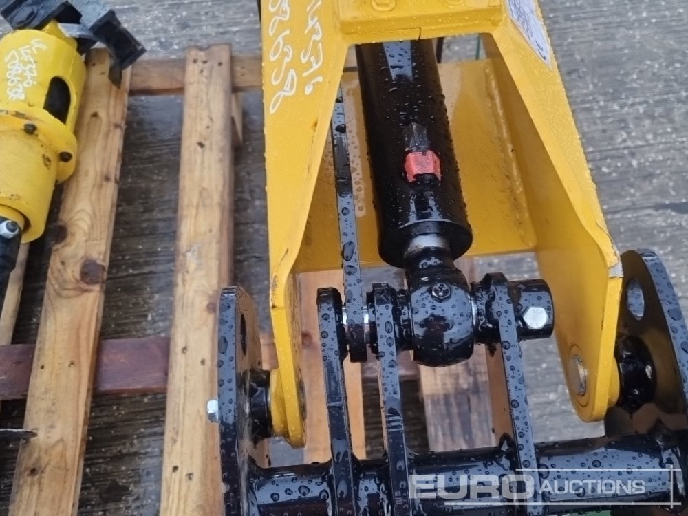 Ataşament pentru Excavator Unused JPC 200mm Hydraulic Auger Flight & Drive 25mm Pin to suit Mini Excavator, Hydraulic Rotating Wood Grab to suit Crane: Foto 14