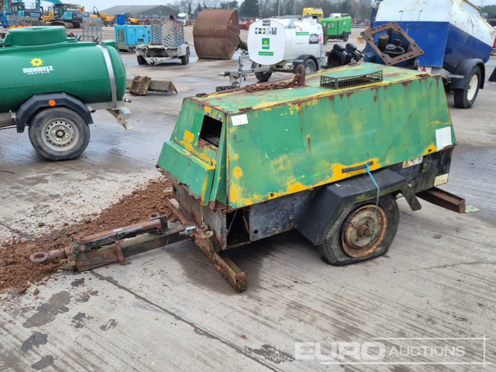 Compair Single Axle Compressor (Parts Missing) - Compresor de aer: Foto 1 Compair Single Axle Compressor (Parts Missing) - Compresor de aer: Foto 1