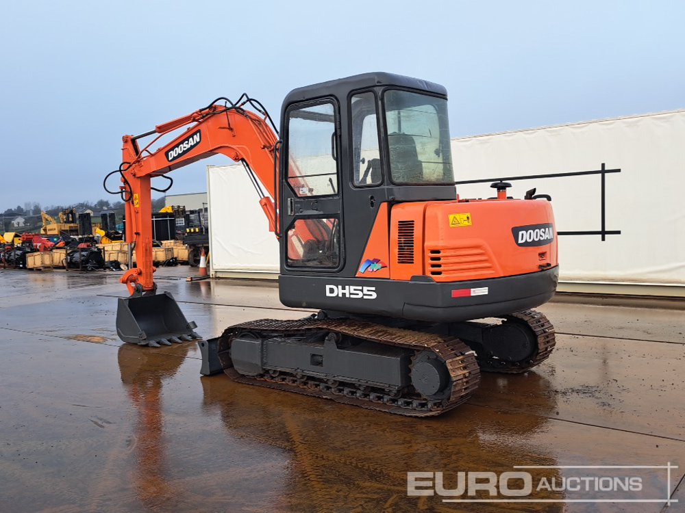 Doosan DH55-V - Mini excavator: Foto 3 Doosan DH55-V - Mini excavator: Foto 3