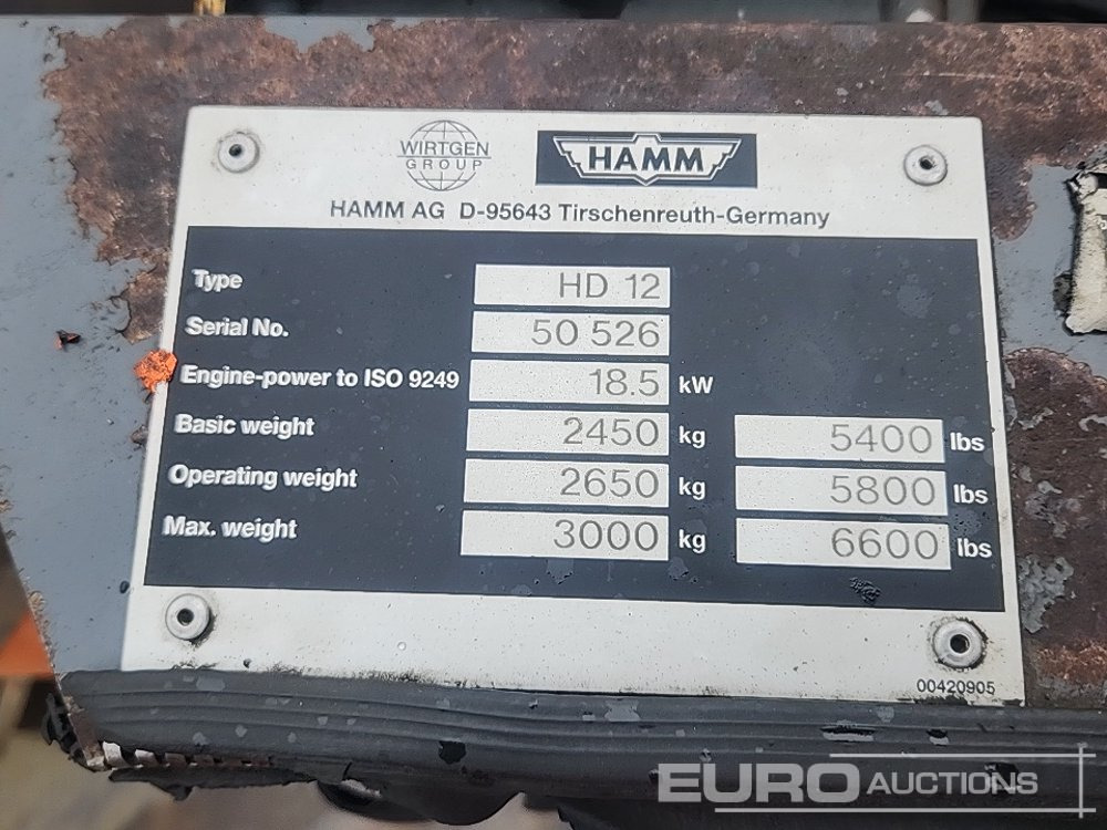 Cilindru compactor Hamm HD12VV: Foto 33