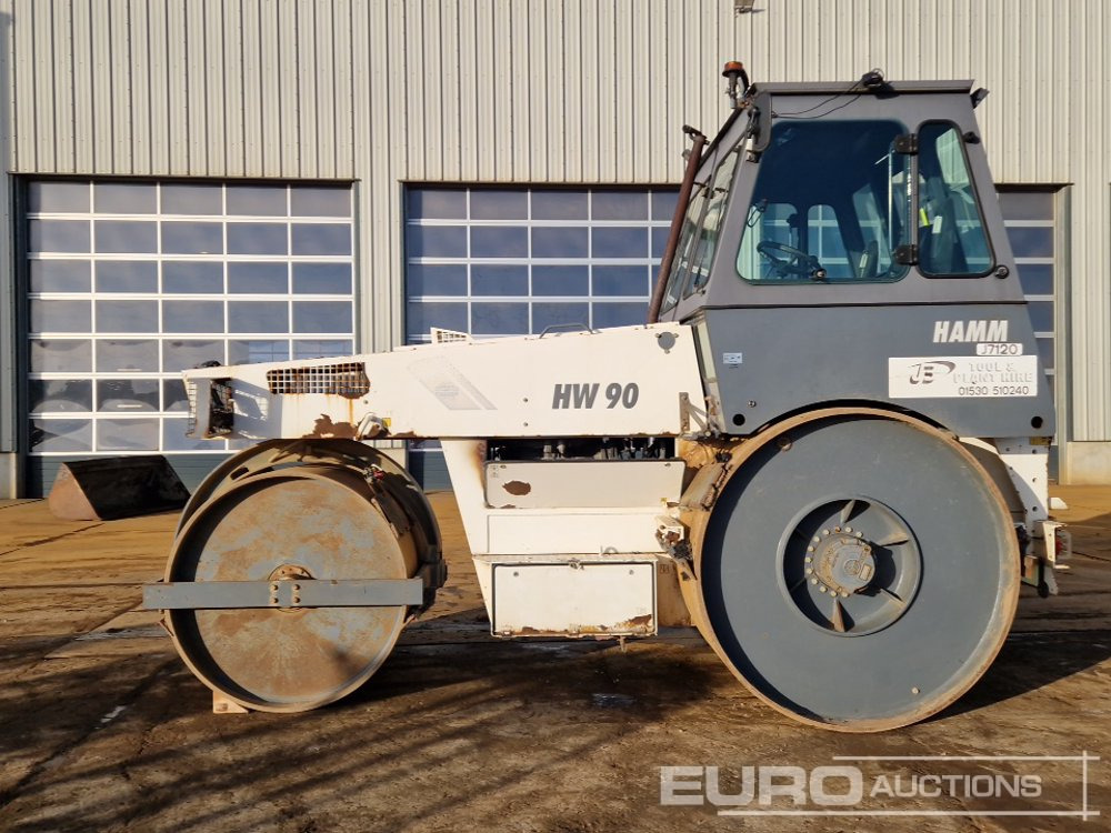 Hamm HW90B-10 - Cilindru compactor pentru asfalt: Foto 2 Hamm HW90B-10 - Cilindru compactor pentru asfalt: Foto 2