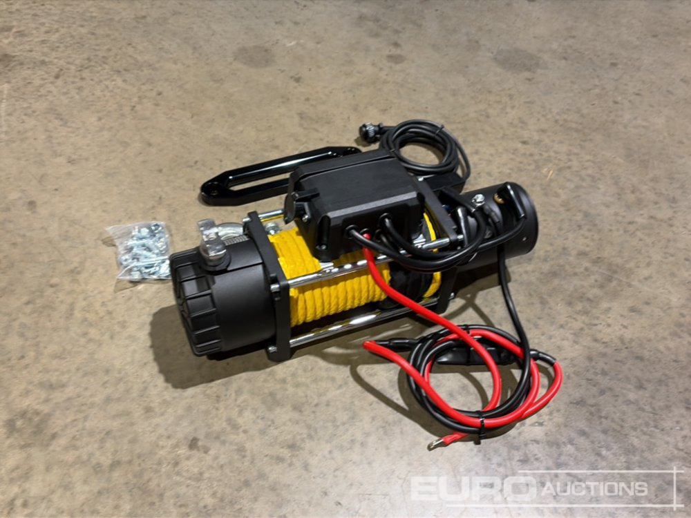 Hi-Torque HT12000 Electric Winch with Synthetic Rope, 12,000lb line pull, 3/8" x 85' Rope - Troliu: Foto 5 Hi-Torque HT12000 Electric Winch with Synthetic Rope, 12,000lb line pull, 3/8" x 85' Rope - Troliu: Foto 5