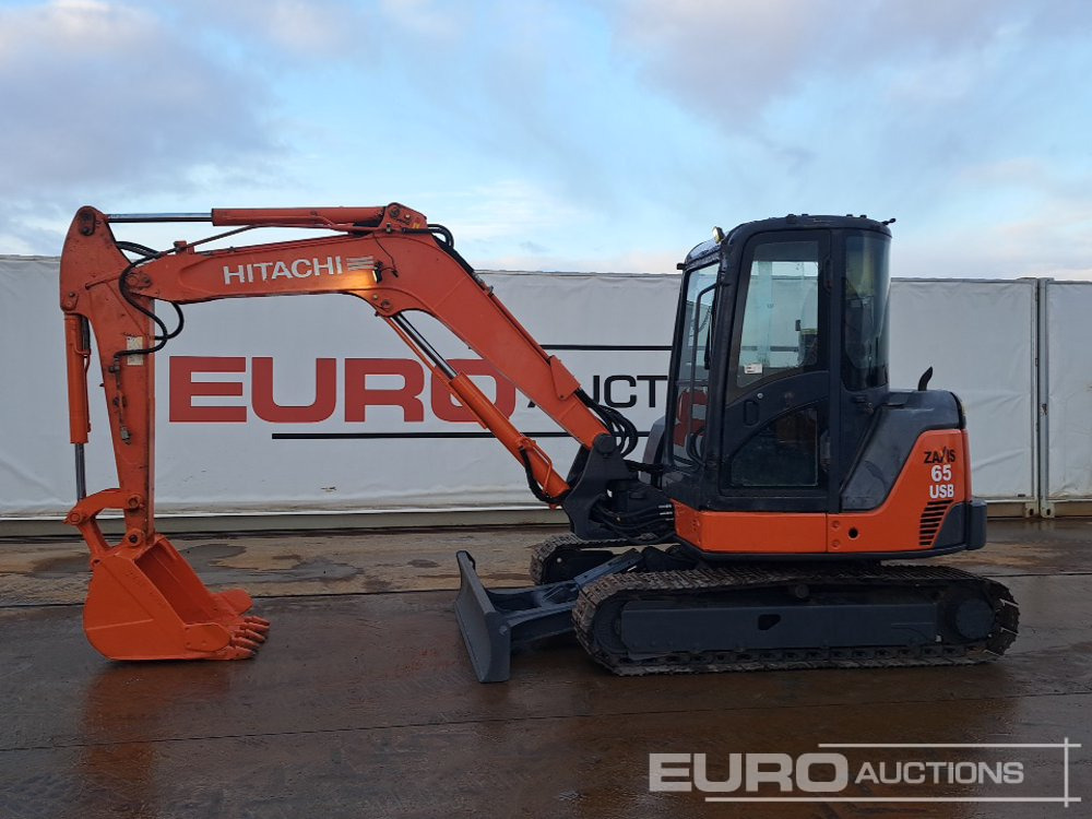 Hitachi ZX65USB-3F - Mini excavator: Foto 2 Hitachi ZX65USB-3F - Mini excavator: Foto 2