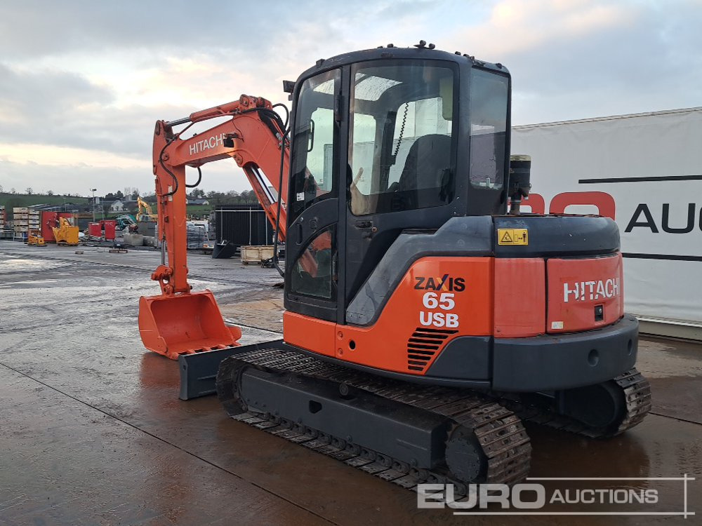 Hitachi ZX65USB-3F - Mini excavator: Foto 3 Hitachi ZX65USB-3F - Mini excavator: Foto 3