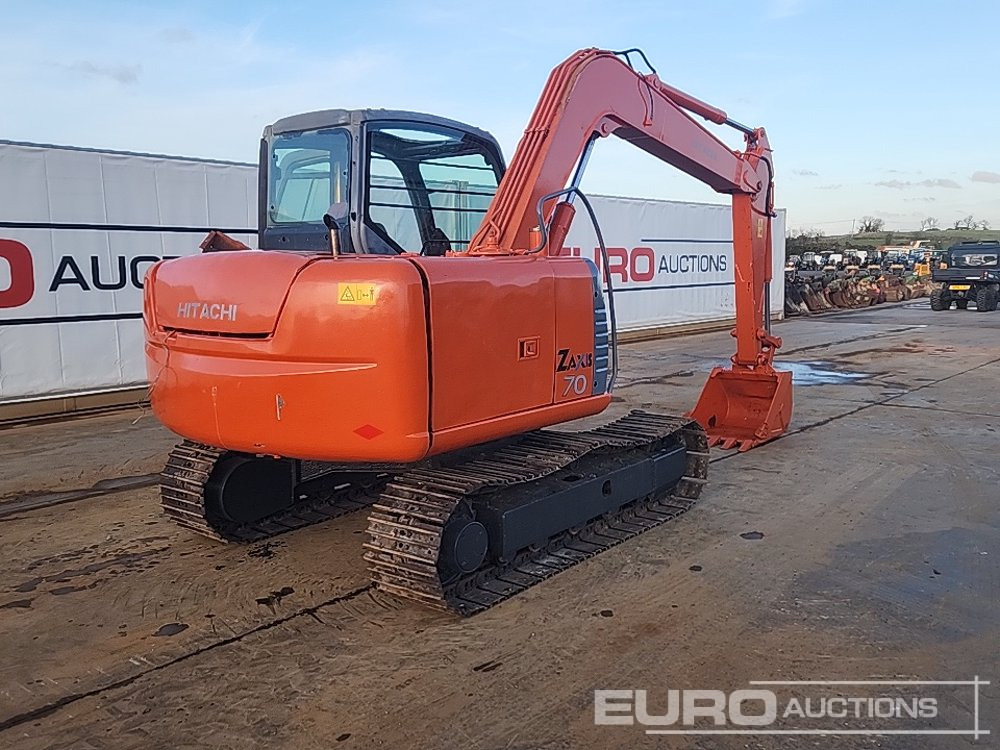 Mini excavator Hitachi ZX70: Foto 7