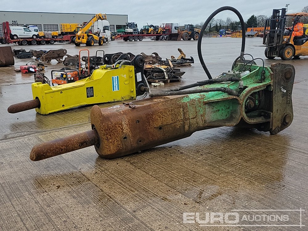 Hydraulic Breaker 110mm Pin to suit 50 Ton Excavator - Ciocan hidraulic: Foto 1 Hydraulic Breaker 110mm Pin to suit 50 Ton Excavator - Ciocan hidraulic: Foto 1