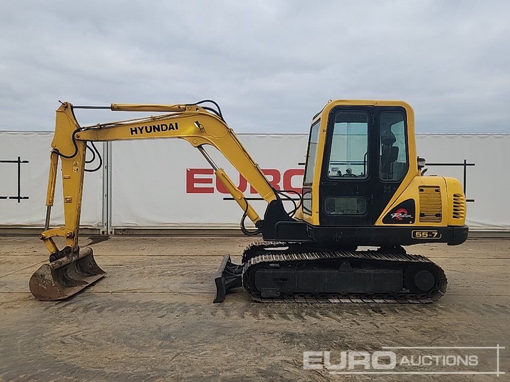 Hyundai R55-7 - Mini excavator: Foto 2 Hyundai R55-7 - Mini excavator: Foto 2