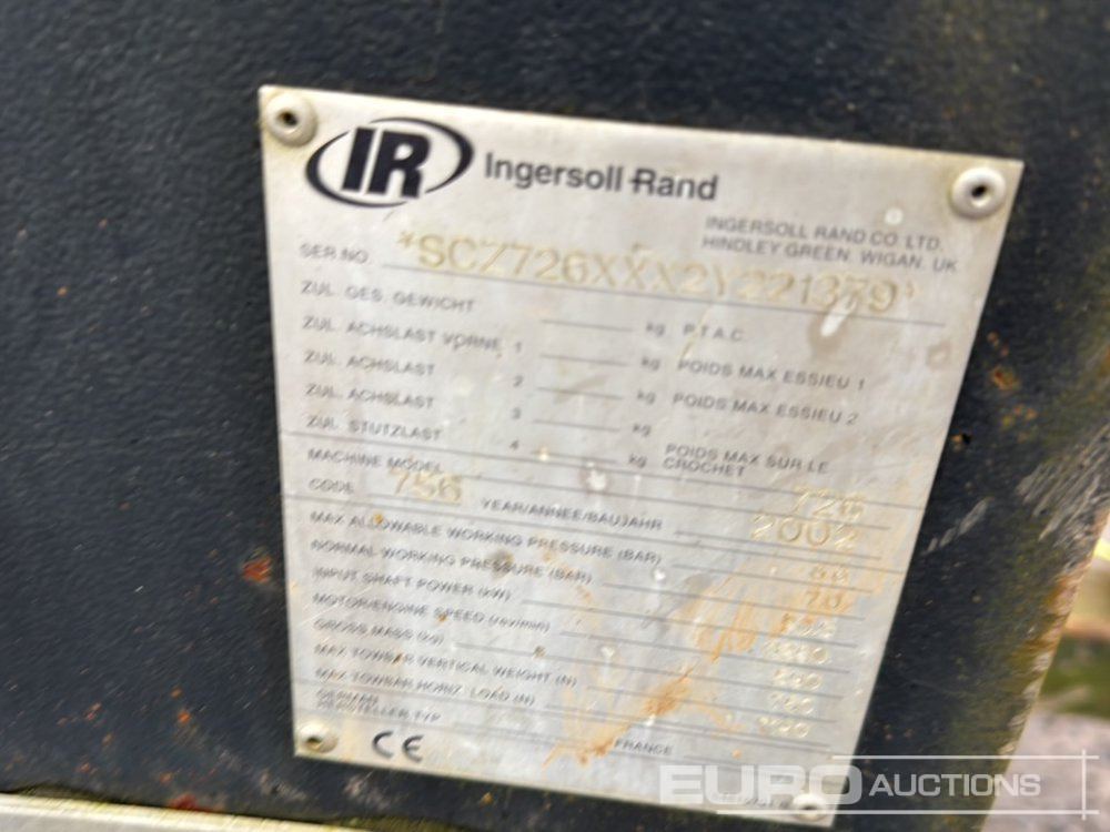 Compresor de aer Ingersoll Rand 726: Foto 15 Compresor de aer Ingersoll Rand 726: Foto 15