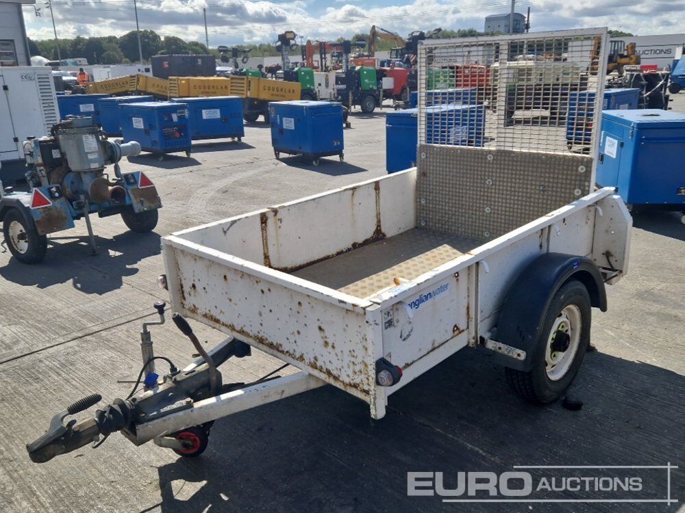 Single Axle Trailer, Ramp - Remorcă transport utilaje: Foto 1 Single Axle Trailer, Ramp - Remorcă transport utilaje: Foto 1