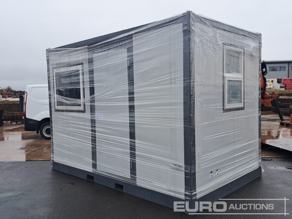 Unused 12' Portacabin Office, Toilet Shower, 240v Electric, Sink Unit - Container maritim: Foto 1 Unused 12' Portacabin Office, Toilet Shower, 240v Electric, Sink Unit - Container maritim: Foto 1