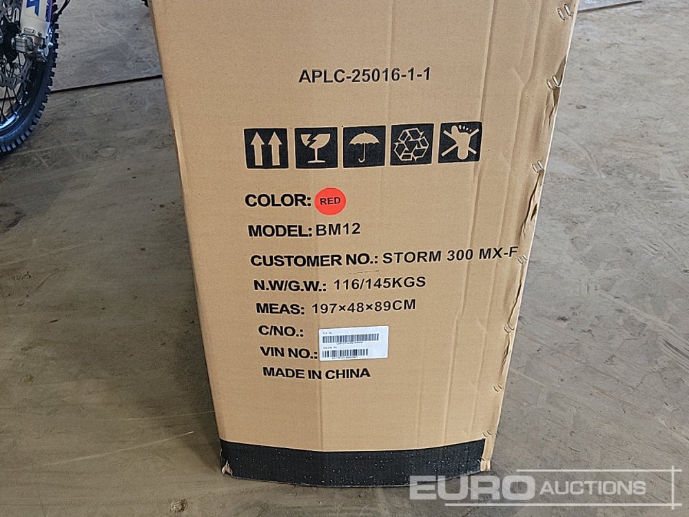 Motocicletă Unused 2025 Apollo Storm 300cc Motorcross Bike, 21" Front, 18" Rear Tyres, Electric Start, Air Cooled, Hydraulic Suspension, Disc Brakes, Lighting Kit (UNASSEMBLED): Foto 42 Motocicletă Unused 2025 Apollo Storm 300cc Motorcross Bike, 21" Front, 18" Rear Tyres, Electric Start, Air Cooled, Hydraulic Suspension, Disc Brakes, Lighting Kit (UNASSEMBLED): Foto 42