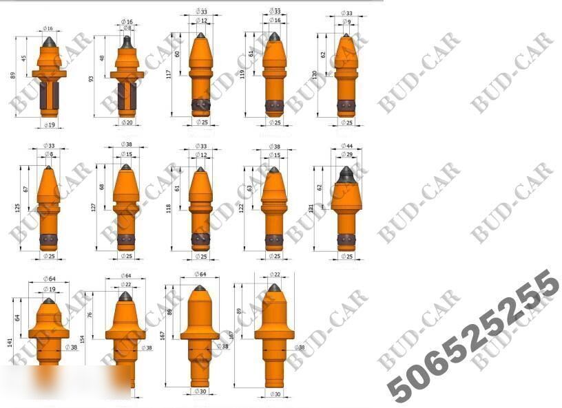 Piesă de schimb pentru Utilaje pentru frezare nou New węglikiem spiekanym Rock Combo for asphalt milling machine: Foto 11 Piesă de schimb pentru Utilaje pentru frezare nou New węglikiem spiekanym Rock Combo for asphalt milling machine: Foto 11