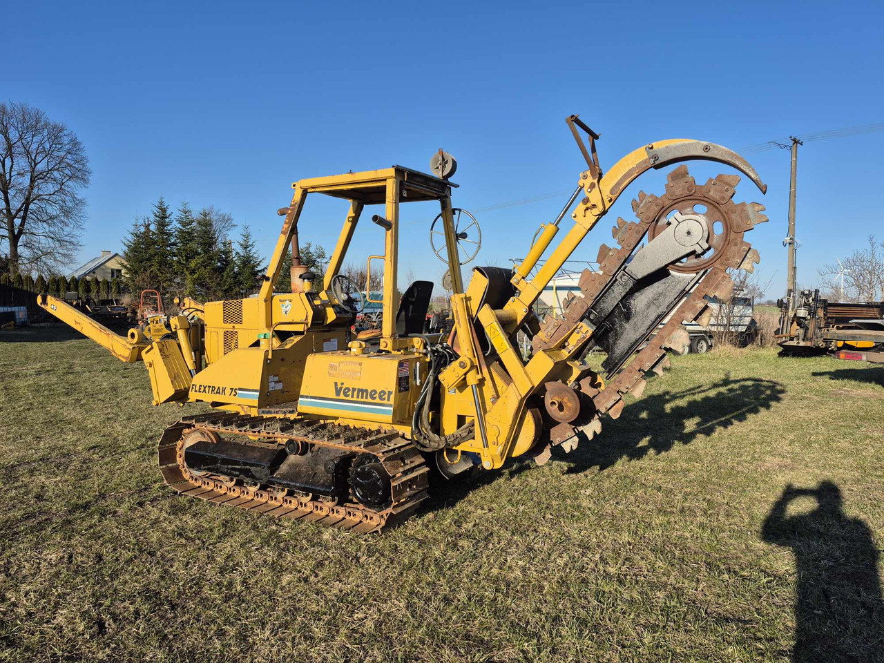 VERMEER Flextrak 75 Pługoukładacz - Săpător de şanţuri: Foto 4 VERMEER Flextrak 75 Pługoukładacz - Săpător de şanţuri: Foto 4