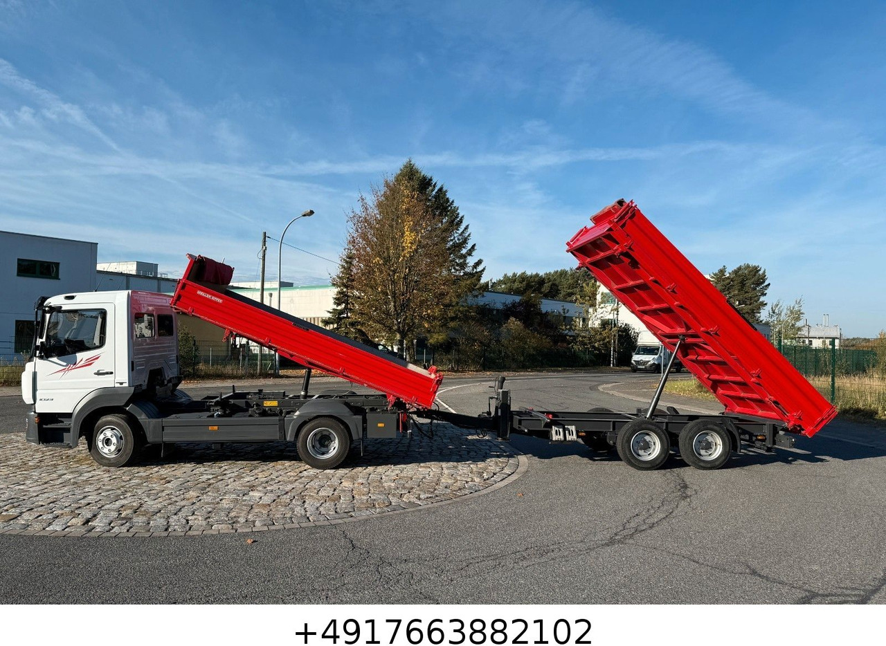 Mercedes-Benz Atego 1023 + Anhänger Dreiseitenkipper - Camion basculantă: Foto 2 Mercedes-Benz Atego 1023 + Anhänger Dreiseitenkipper - Camion basculantă: Foto 2