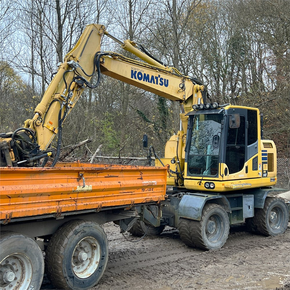Komatsu PW148-10 - Excavator pe roţi: Foto 3 Komatsu PW148-10 - Excavator pe roţi: Foto 3