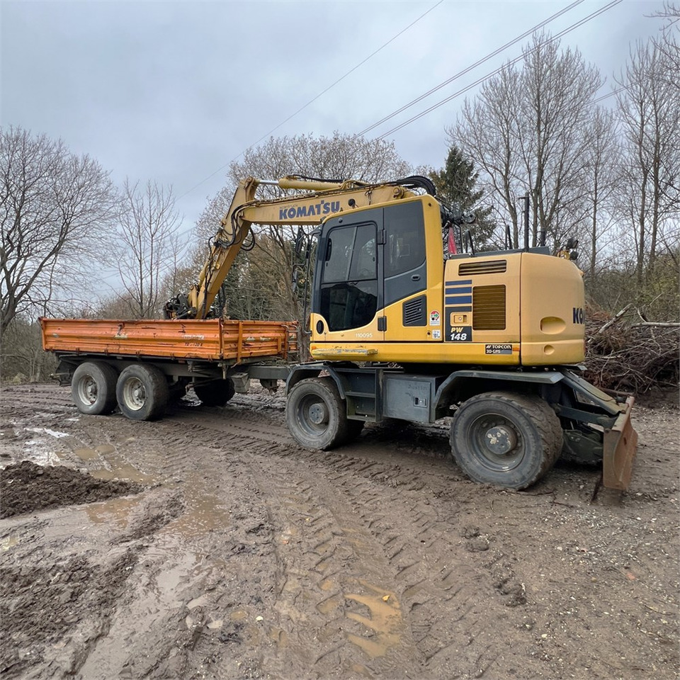 Komatsu PW148-10 - Excavator pe roţi: Foto 4 Komatsu PW148-10 - Excavator pe roţi: Foto 4