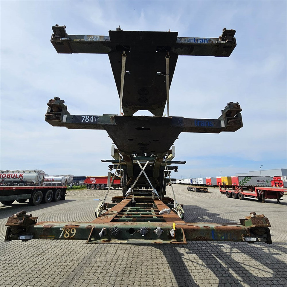 Krone 3 styk - Semiremorcă transport containere/ Swap body: Foto 3 Krone 3 styk - Semiremorcă transport containere/ Swap body: Foto 3