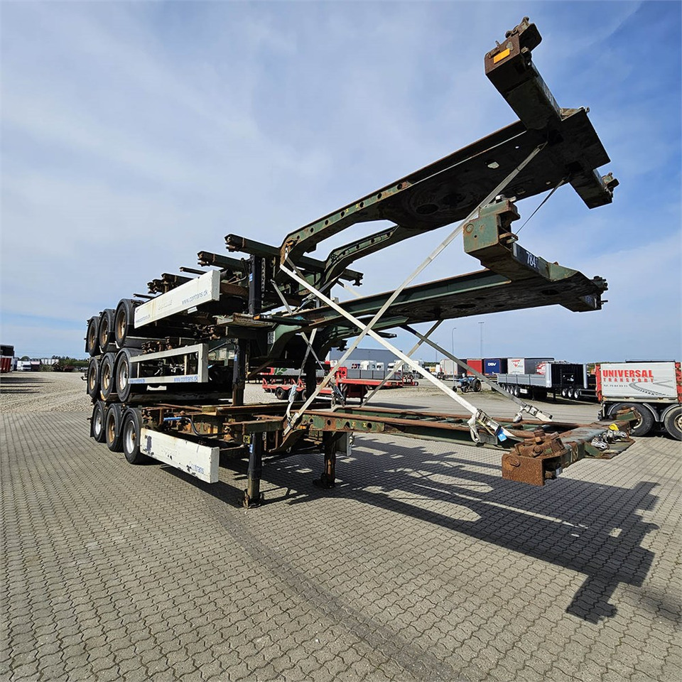 Krone 3 styk - Semiremorcă transport containere/ Swap body: Foto 2 Krone 3 styk - Semiremorcă transport containere/ Swap body: Foto 2