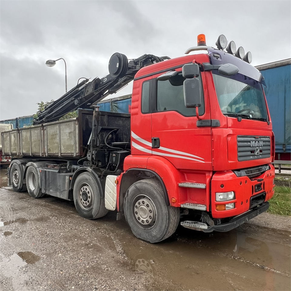 MAN TGA 8x4 Hydrodrive - Camion basculantă, Camion cu macara: Foto 5 MAN TGA 8x4 Hydrodrive - Camion basculantă, Camion cu macara: Foto 5