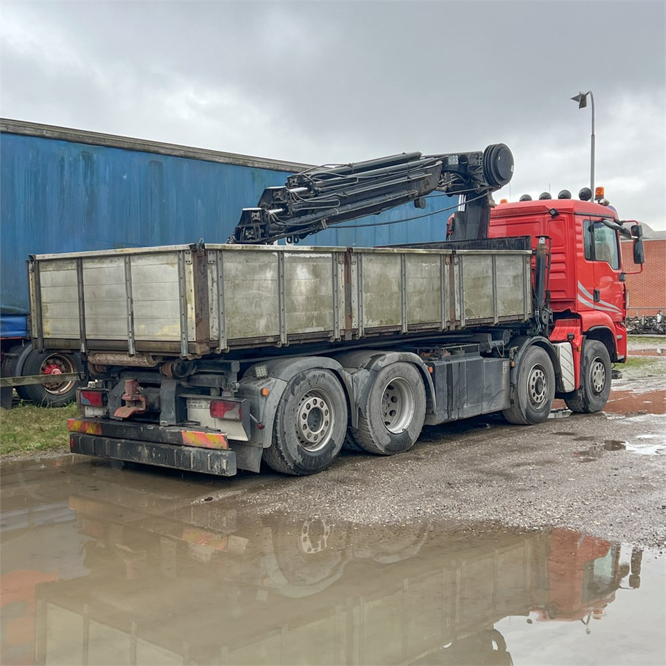 MAN TGA 8x4 Hydrodrive - Camion basculantă, Camion cu macara: Foto 4 MAN TGA 8x4 Hydrodrive - Camion basculantă, Camion cu macara: Foto 4