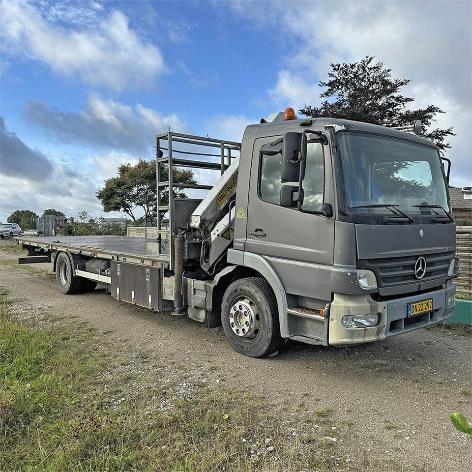 Mercedes Atego 1524 LL - Camion platformă, Camion cu macara: Foto 2 Mercedes Atego 1524 LL - Camion platformă, Camion cu macara: Foto 2