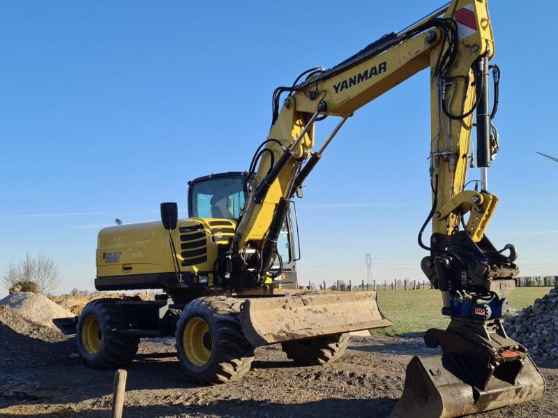 Yanmar B 110 W - Excavator pe roţi: Foto 1 Yanmar B 110 W - Excavator pe roţi: Foto 1