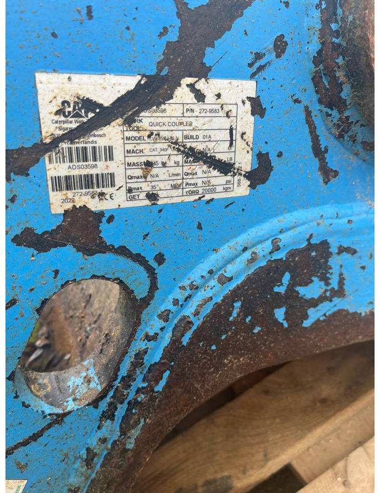 CAT COUPLER/CW45S/TIM/DB - Cuplare rapidă: Foto 2 CAT COUPLER/CW45S/TIM/DB - Cuplare rapidă: Foto 2