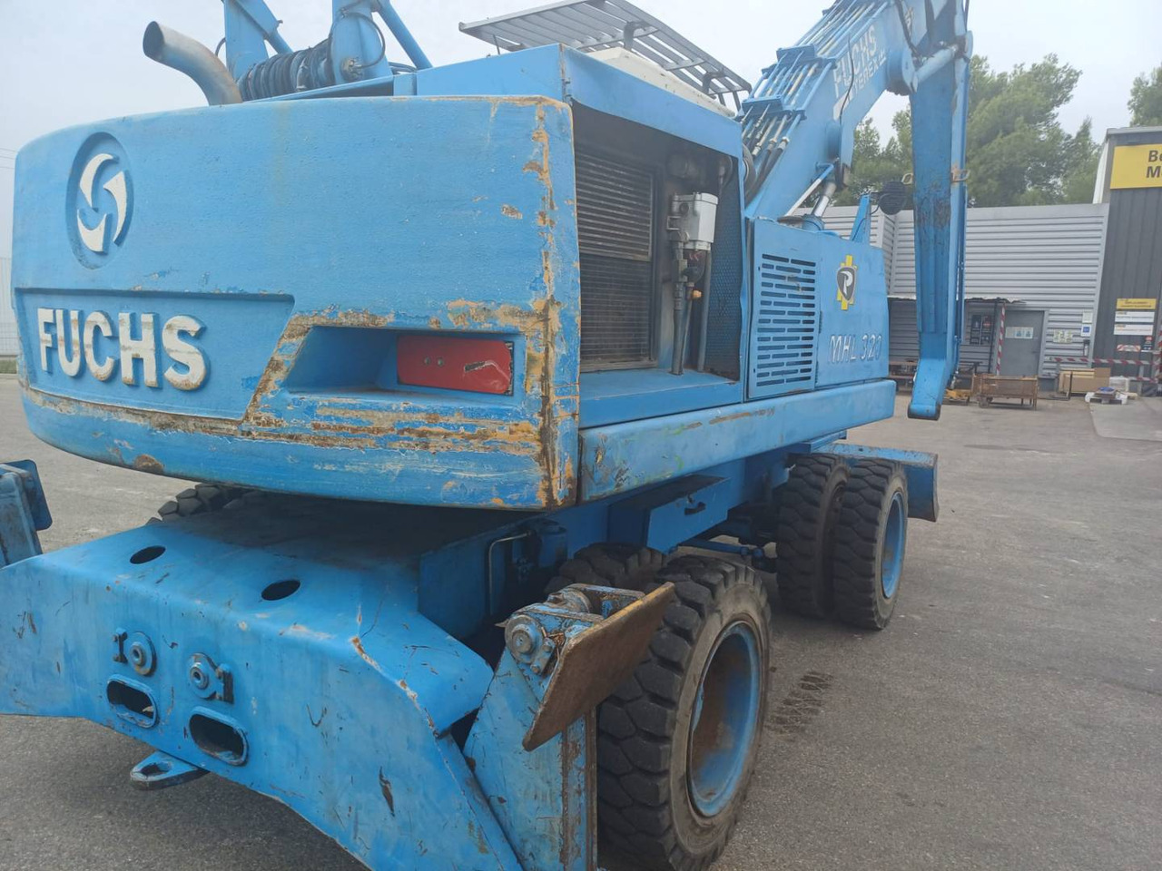 Excavator pe roţi FUCHS MHL320: Foto 11 Excavator pe roţi FUCHS MHL320: Foto 11