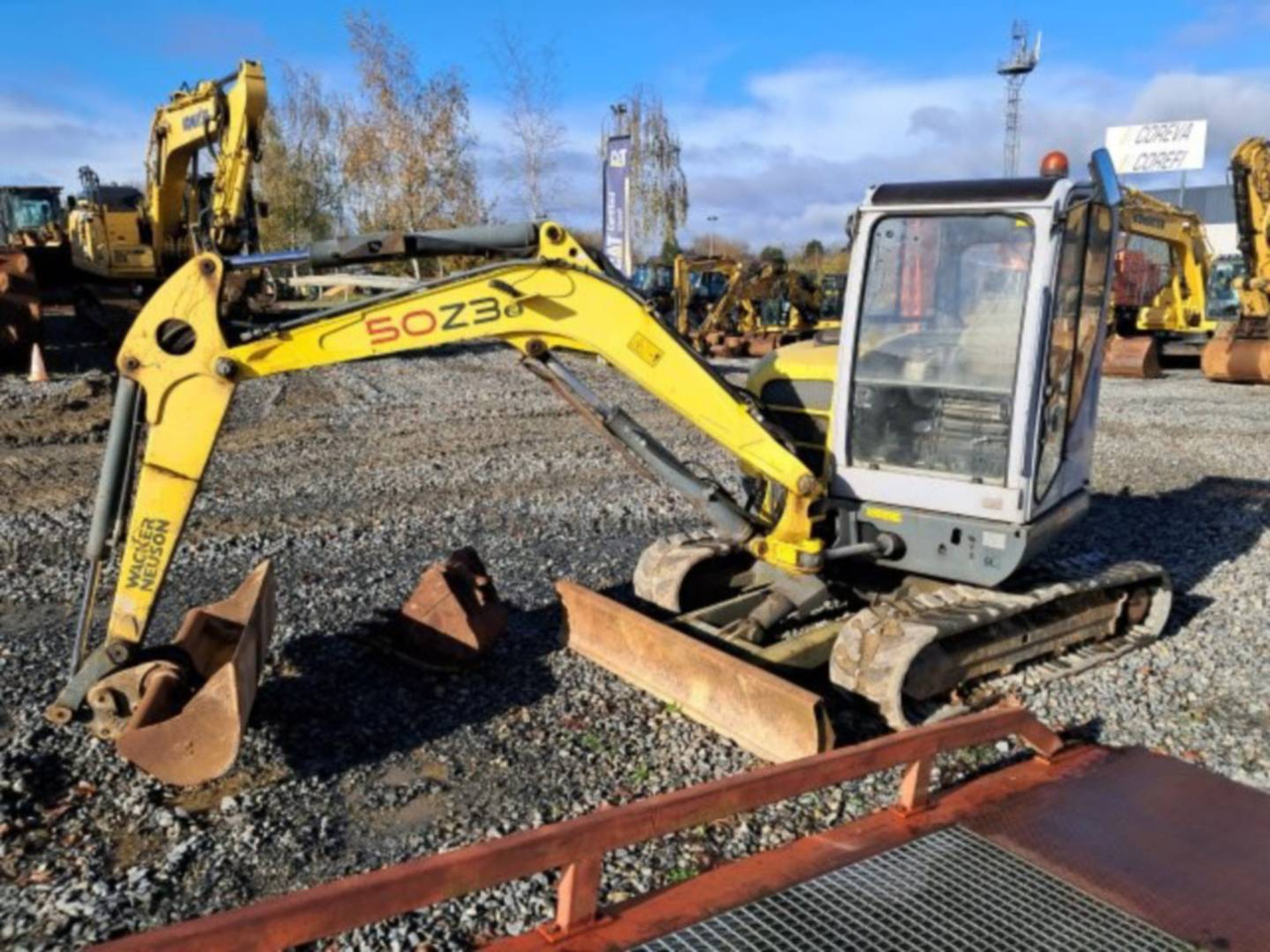 WACKER CORPORATION 50Z3 - Excavator pe şenile: Foto 1 WACKER CORPORATION 50Z3 - Excavator pe şenile: Foto 1